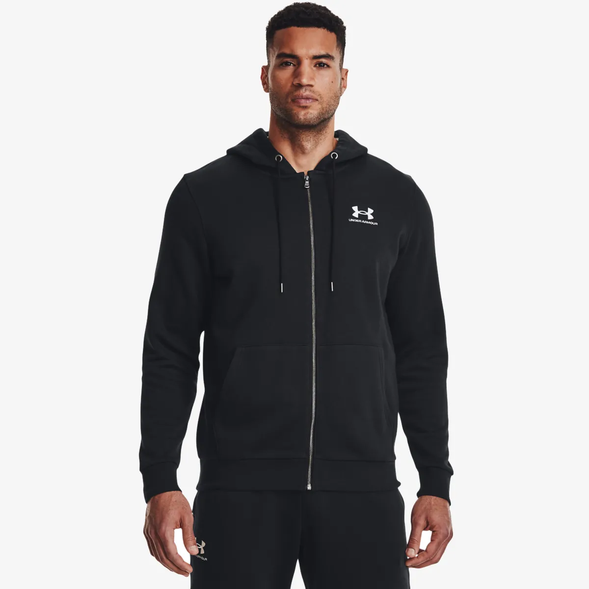 Under Armour Dukserica UA Essential Fleece FZ Hood 