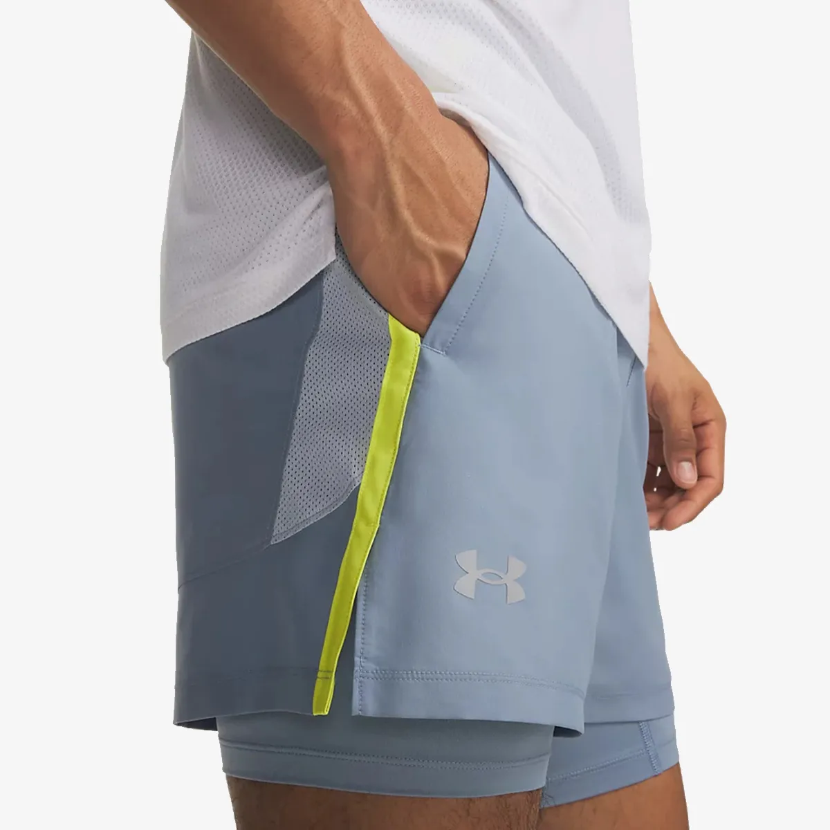Under Armour Šorc 2 U 1 UA LAUNCH 5'' 2-IN-1 SHORTS