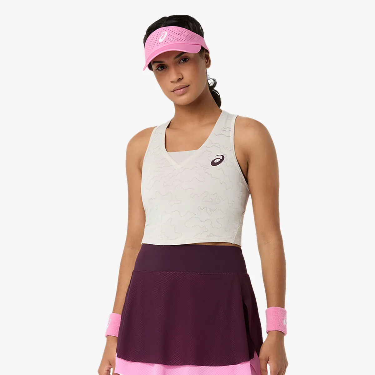 Majica Bez Rukava MATCH JACQUARD CROP TOP