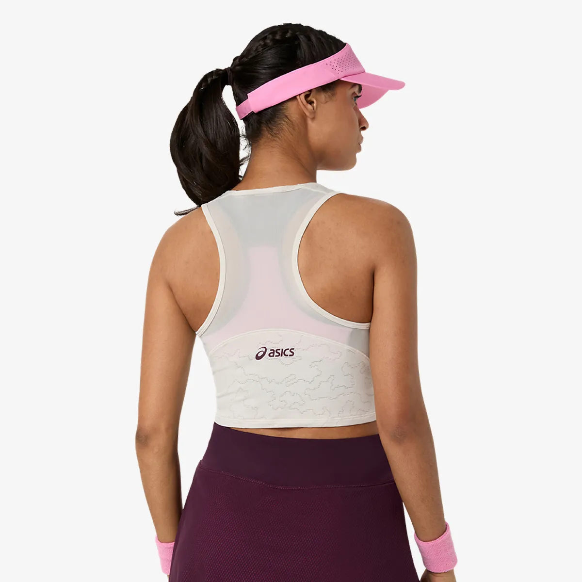 Majica Bez Rukava MATCH JACQUARD CROP TOP
