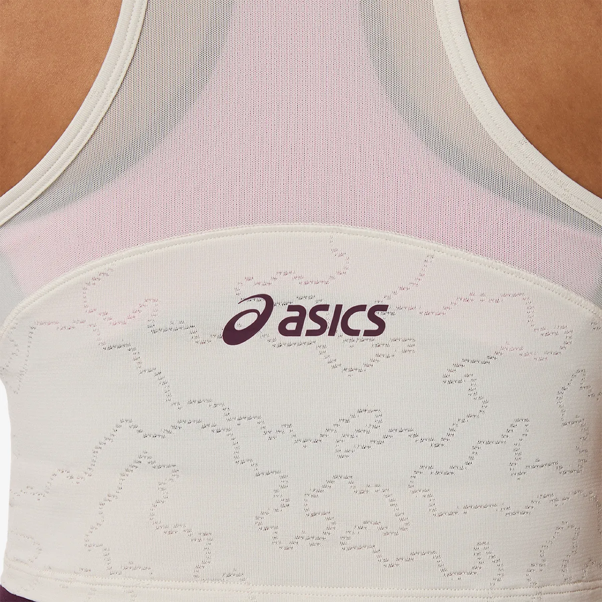 Majica Bez Rukava MATCH JACQUARD CROP TOP