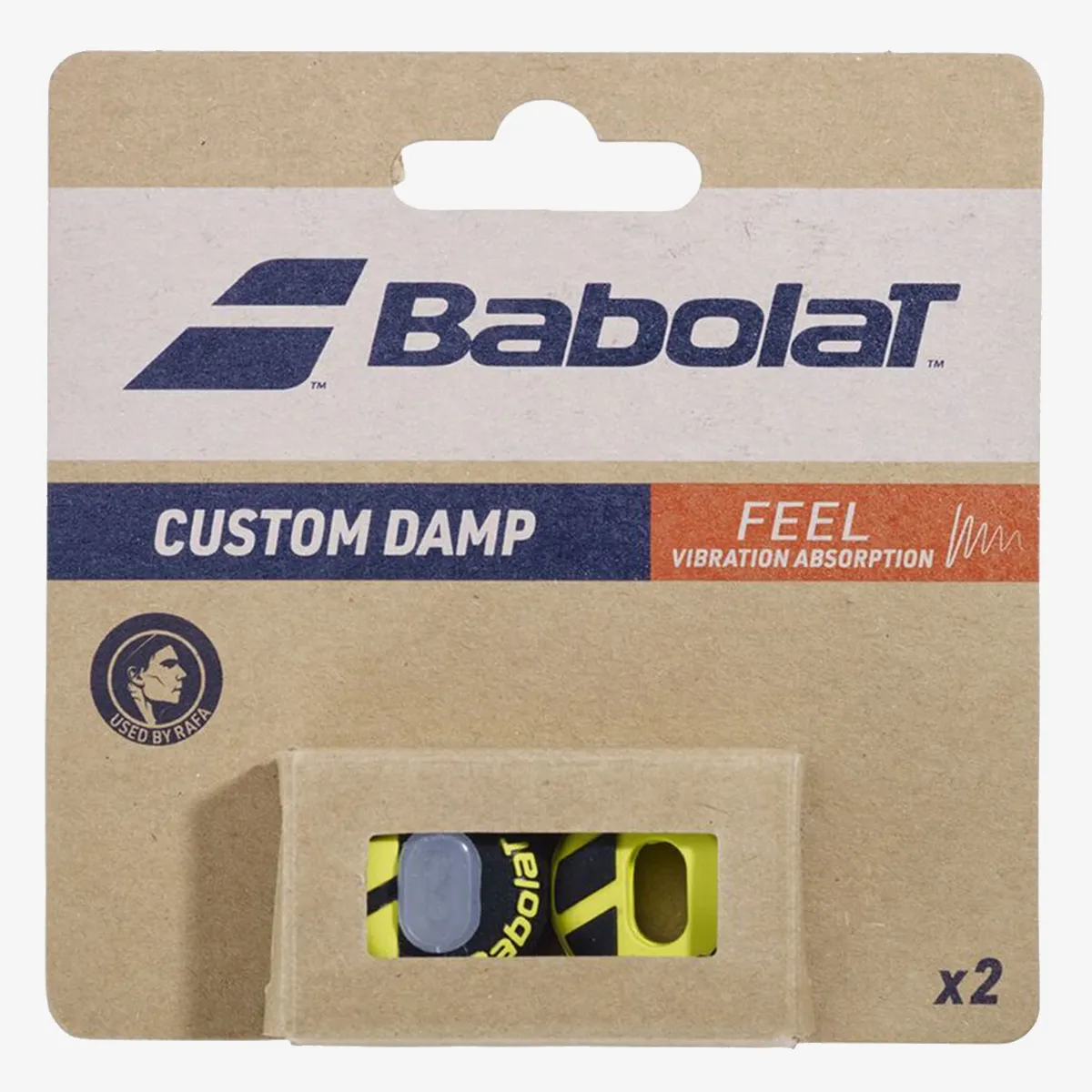 BABOLAT Vibra stop Custom Damp x 2 