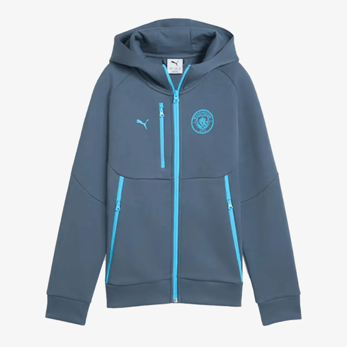 Puma Dukserica MCFC TECH FZ Hoodie Jr 