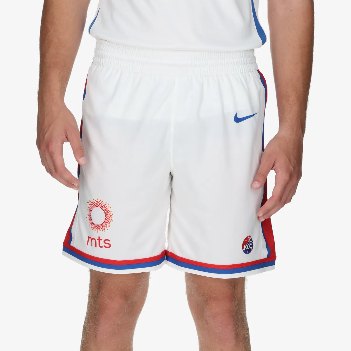 Nike Šorc SR M NK TM BB SHORT AW-WHITE/ROYAL BLUE/ 