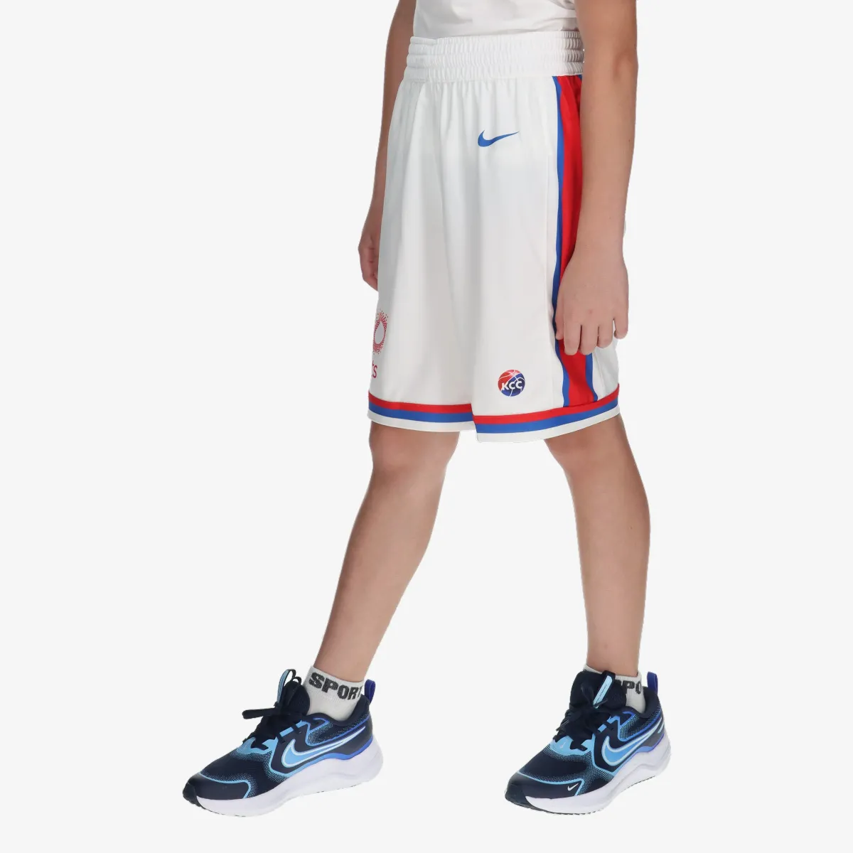 Nike Šorc SR Y NK TM BB SHORT AW-WHITE/ROYAL BLUE/