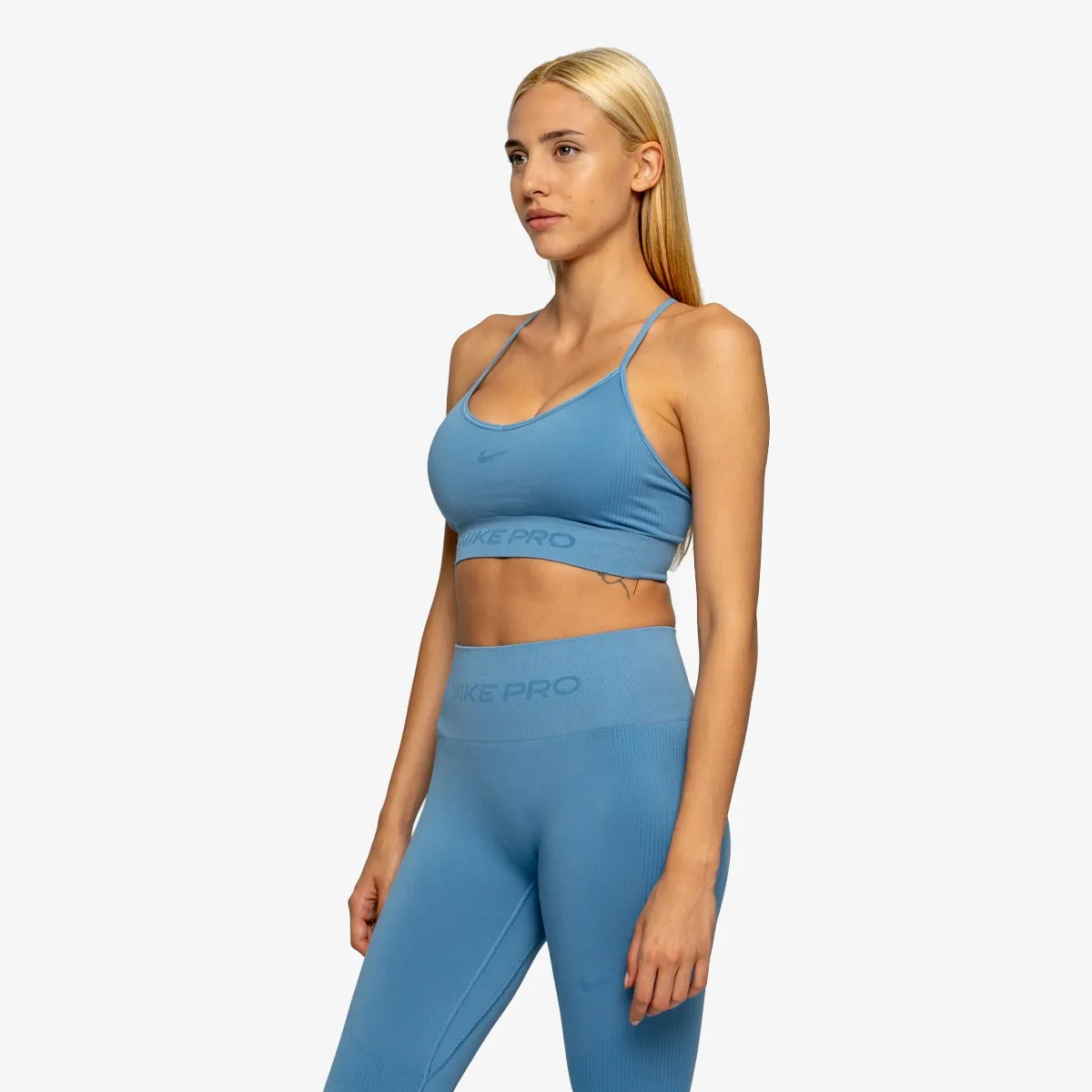 Nike Bra W NP DF SMLS LS BRA 