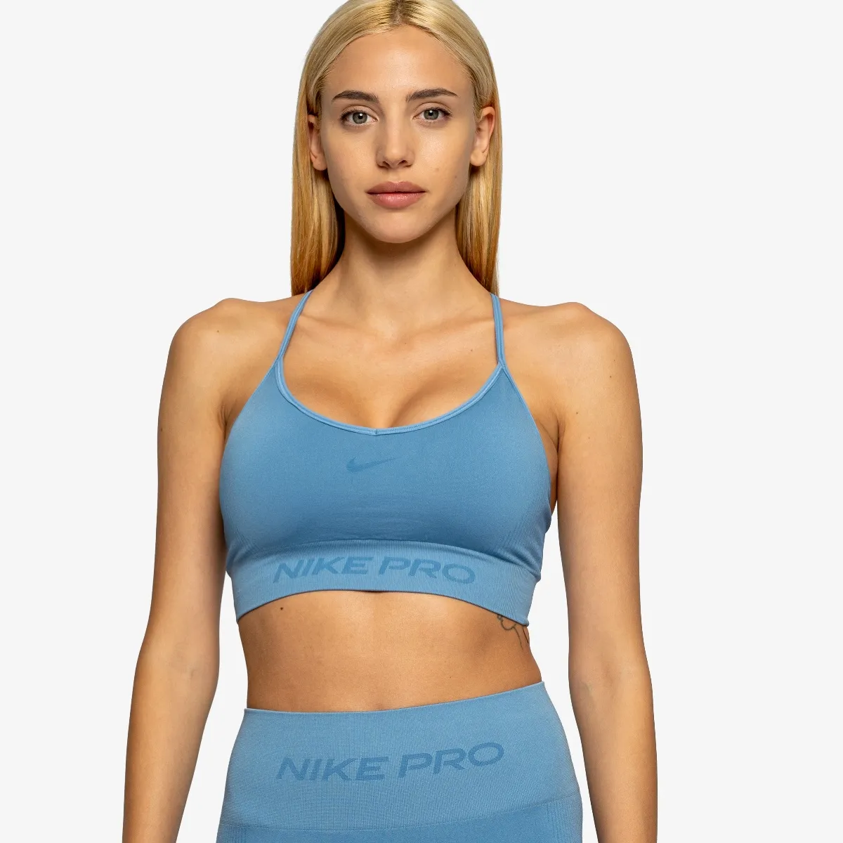 Nike Bra W NP DF SMLS LS BRA 