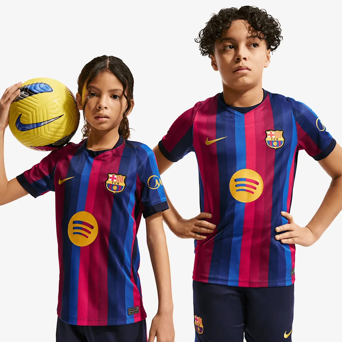 Nike Majica FCB Y NK DF JSY SS STAD HM 
