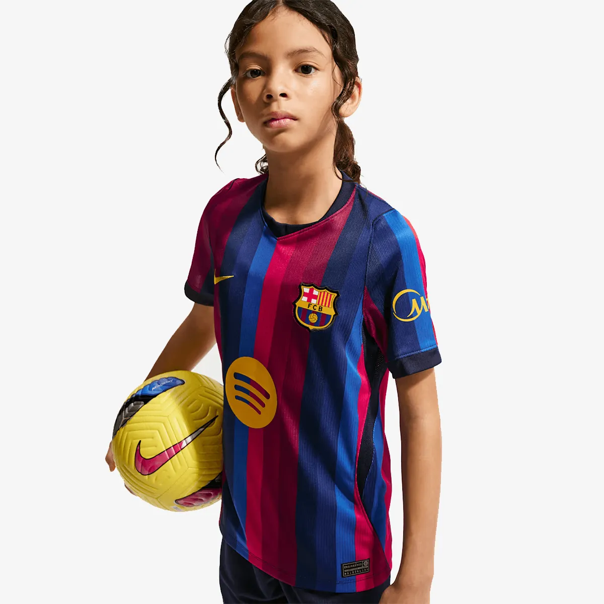 Nike Majica FCB Y NK DF JSY SS STAD HM 