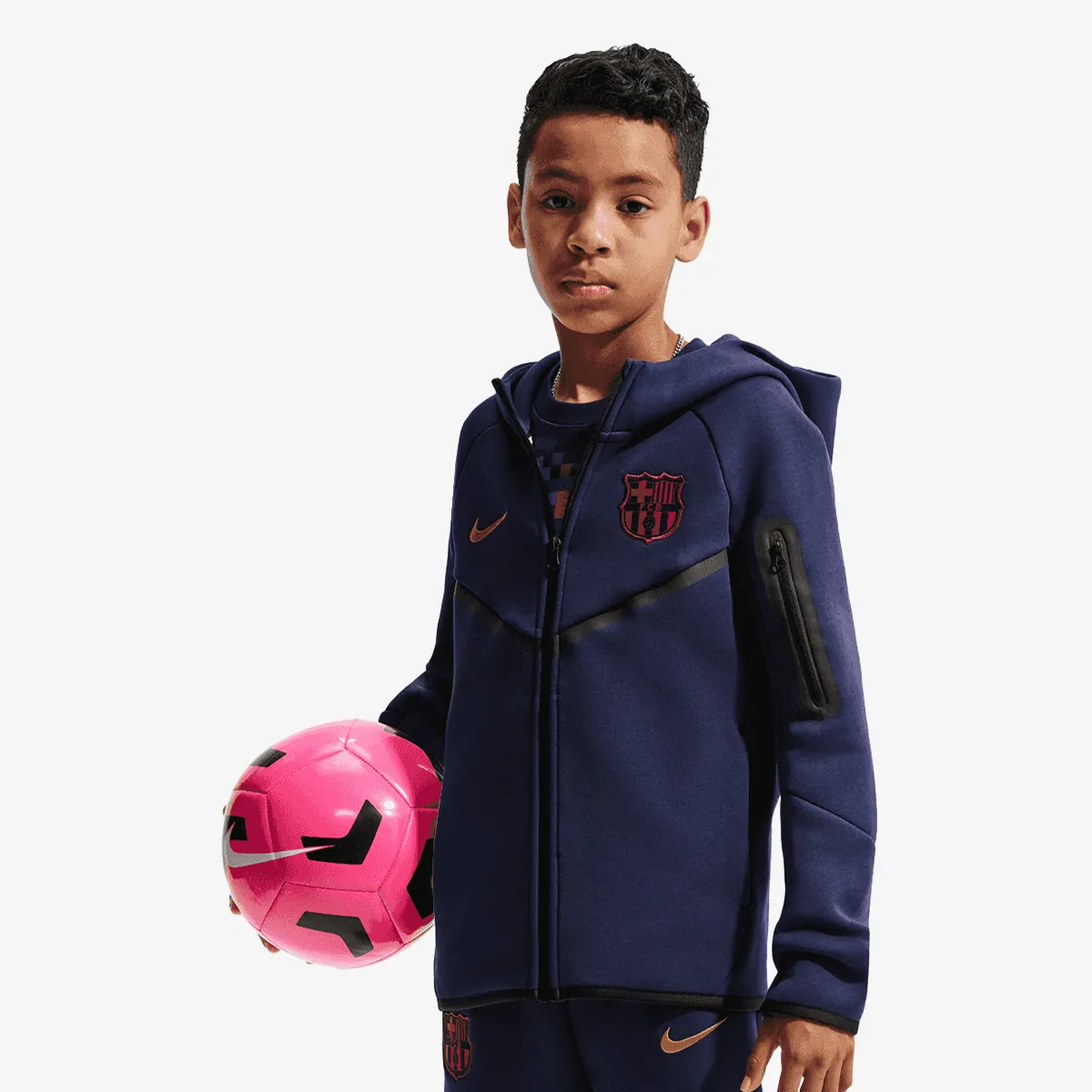 Nike Dukserica FCB B NSW TECH FLC FZ 