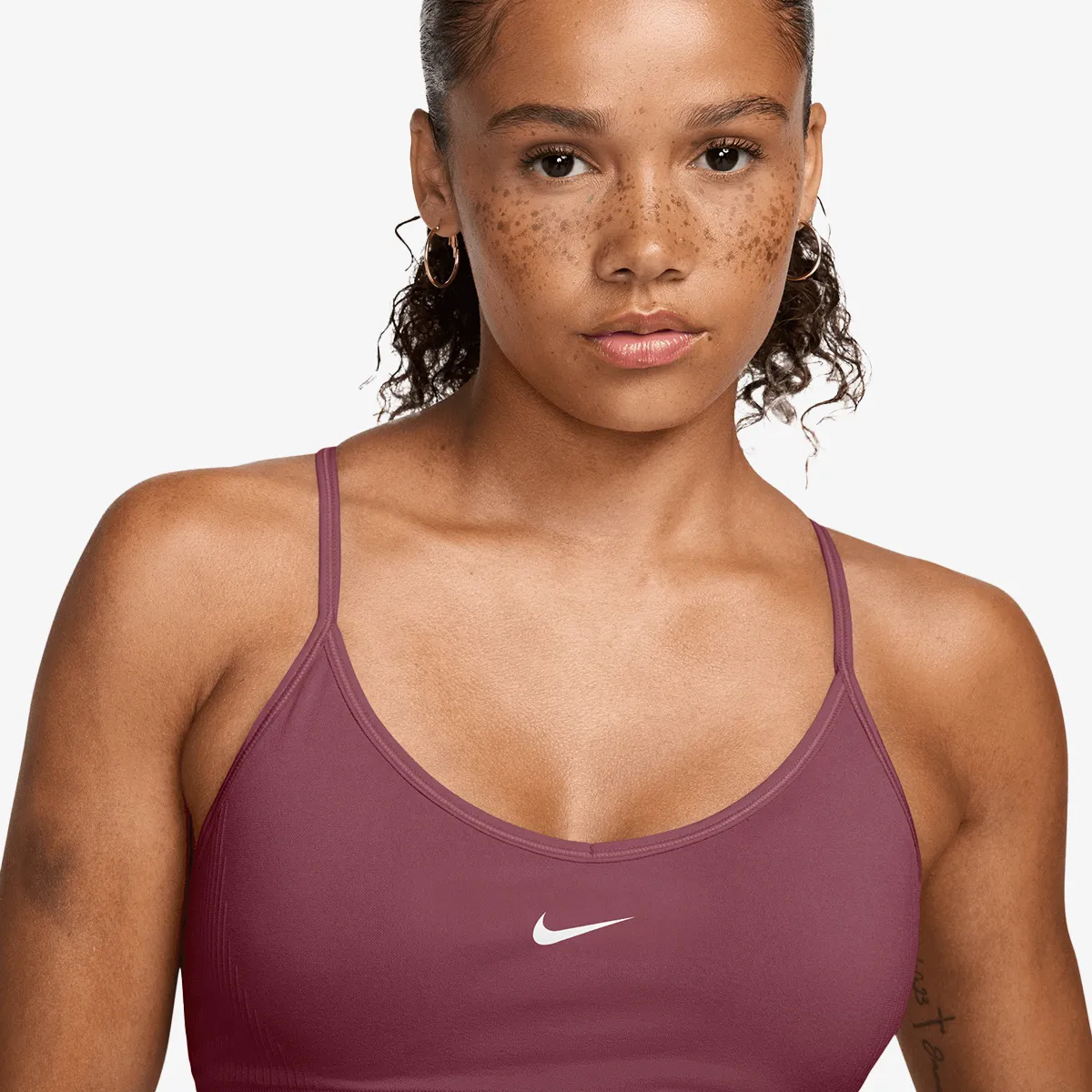 Nike Bra W NP DF SMLS LS BRA WT