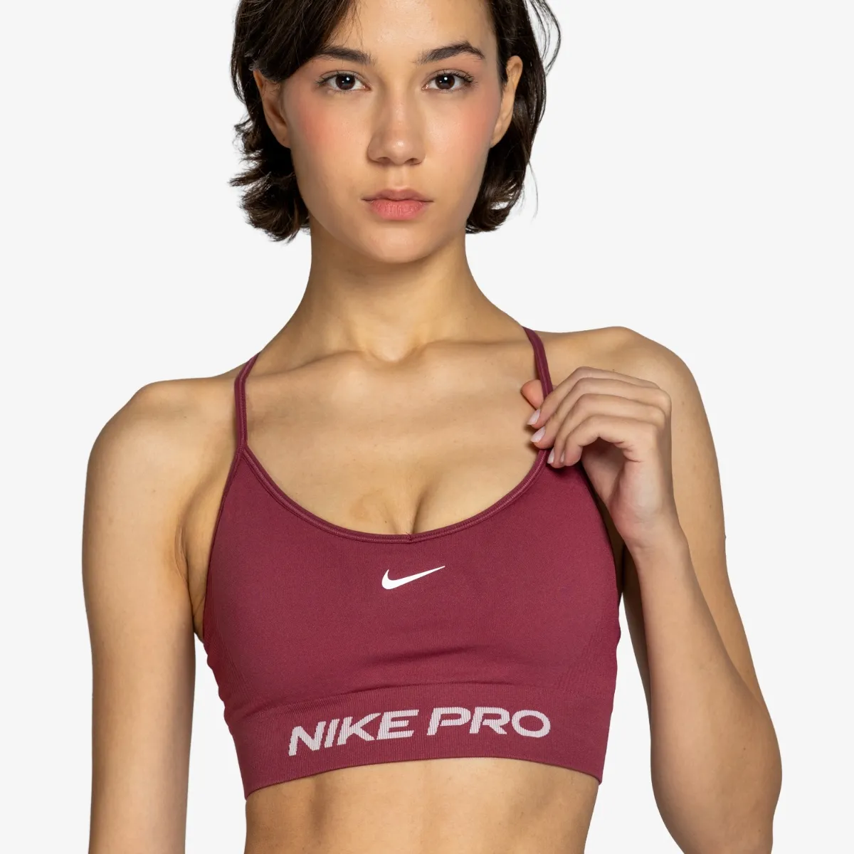 Nike Bra W NP DF SMLS LS BRA WT