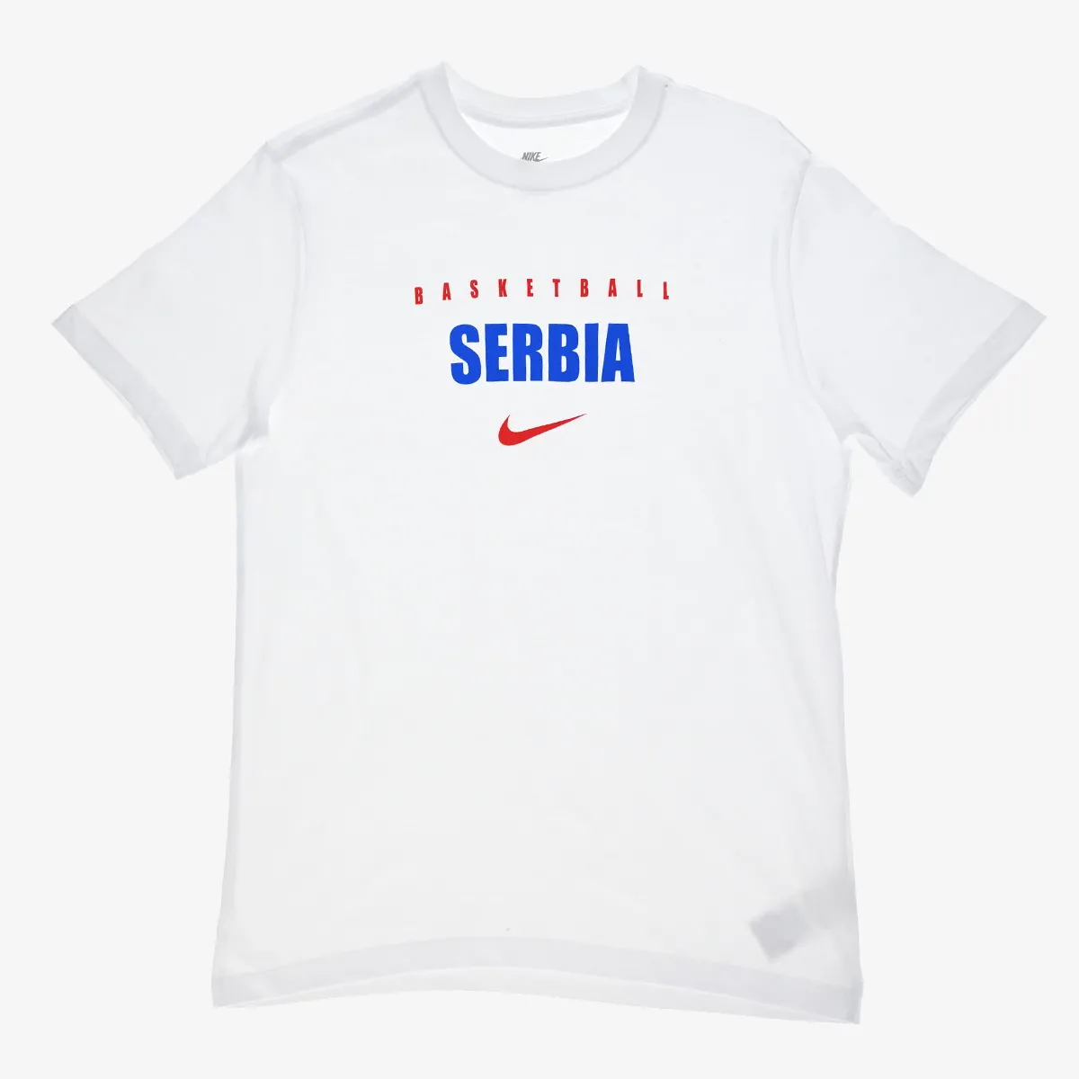 Nike Majica S M NK TM SS COTTON TEE-WHITE 