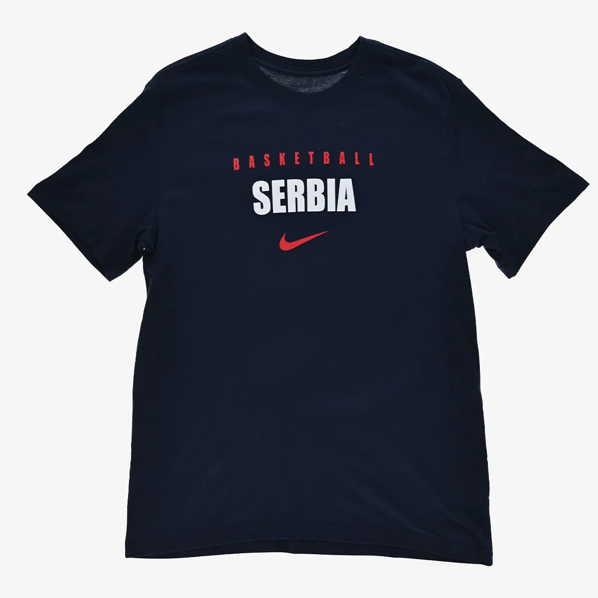 Nike Majica S M NK TM SS COTTON TEE-OBSIDIAN 