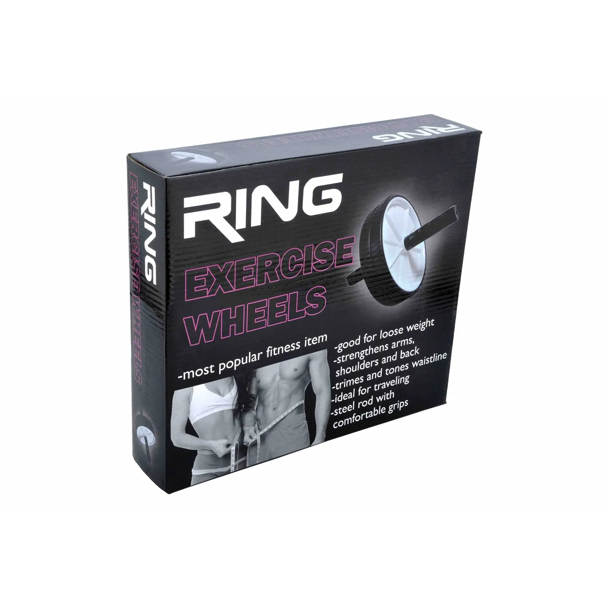 Ring Sport Fitness rekvizit Dual-Wheel 