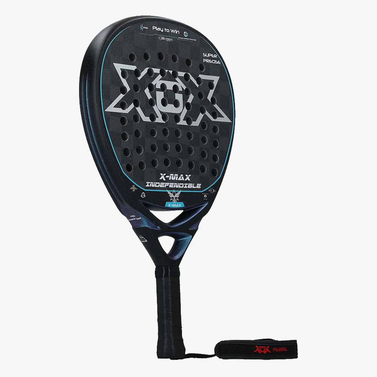 Xox Reket za padel XoX Padel racket X-MAX Black/Blue/Silver 