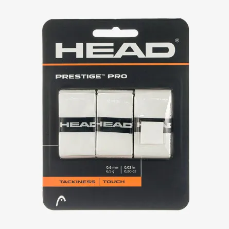 Head Traka PRESTIGE PRO OVERGRIP BIJELI 