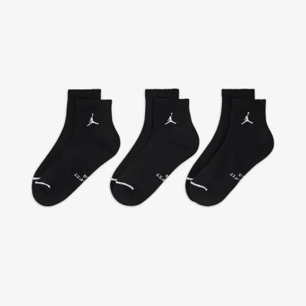 Nike Čarape U J ED ELVD ANKLE 3PR - 144 