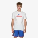 Nike Majica S M NK TM SS COTTON TEE-WHITE