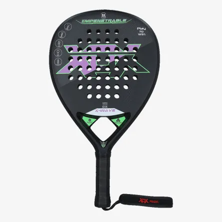 Xox Reket za padel XoX Padel racket X-WAVE Black/violet/gre 